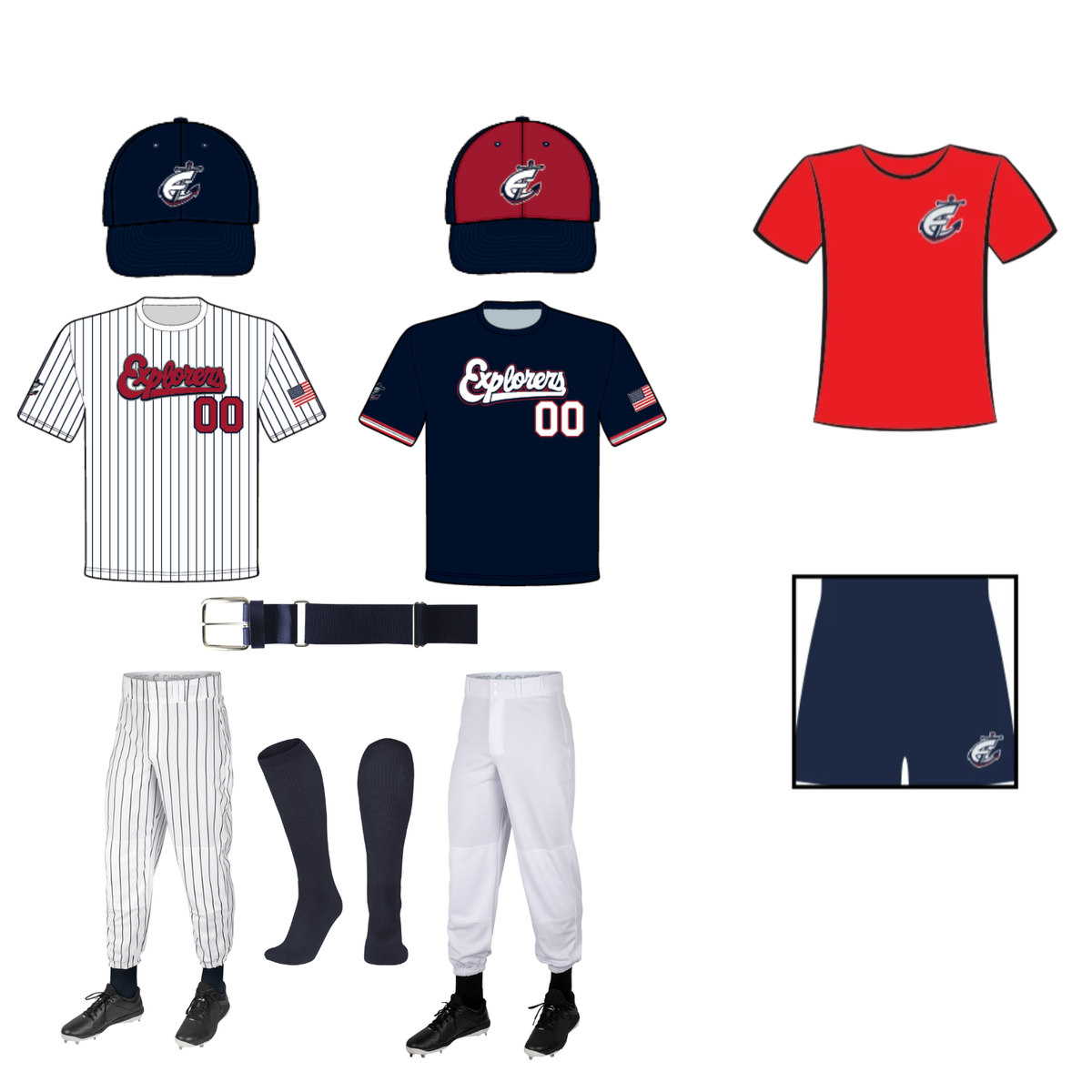 2025 CB Explorers Uniform Package