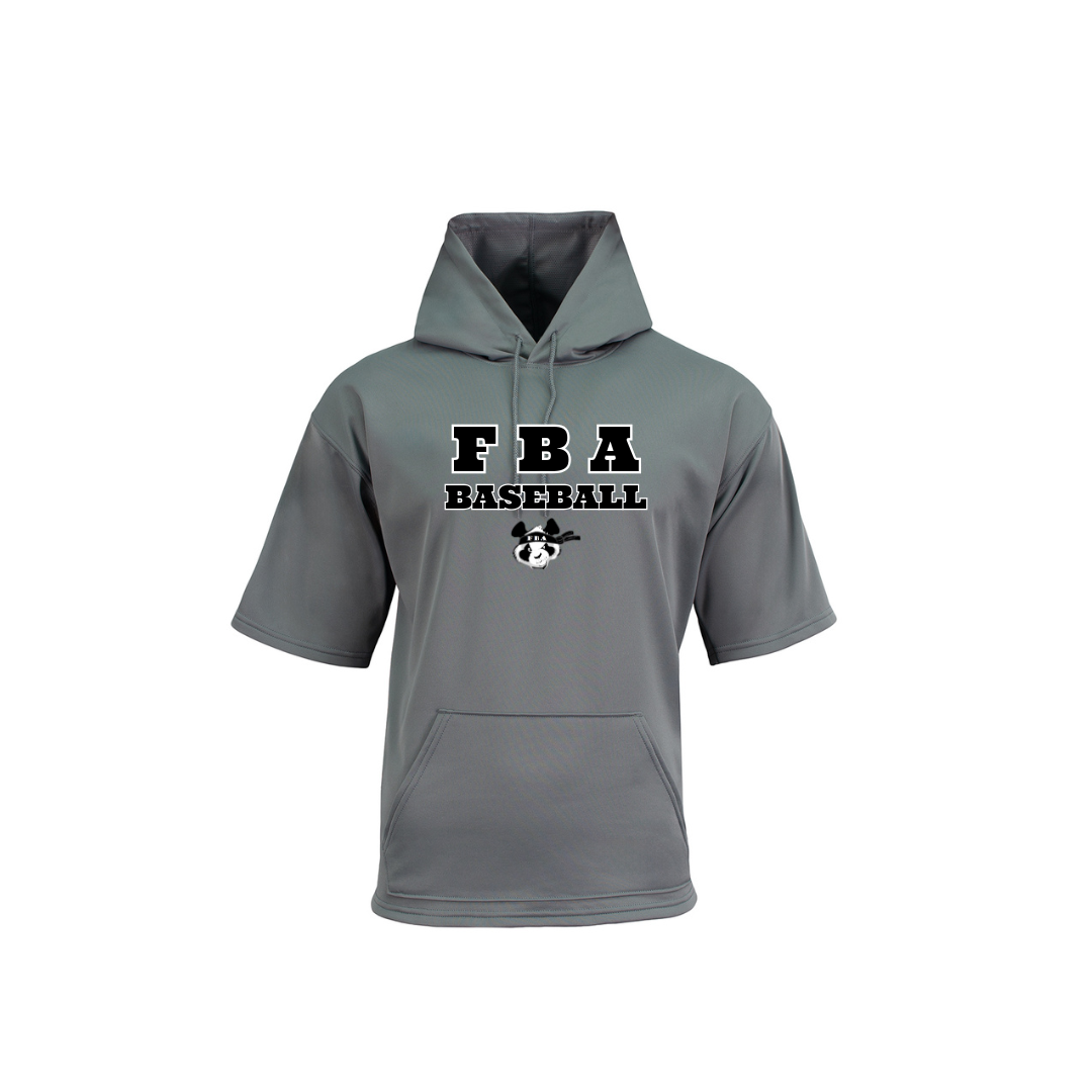 FBA Baseball Fleece Short Sleeve Hoodie