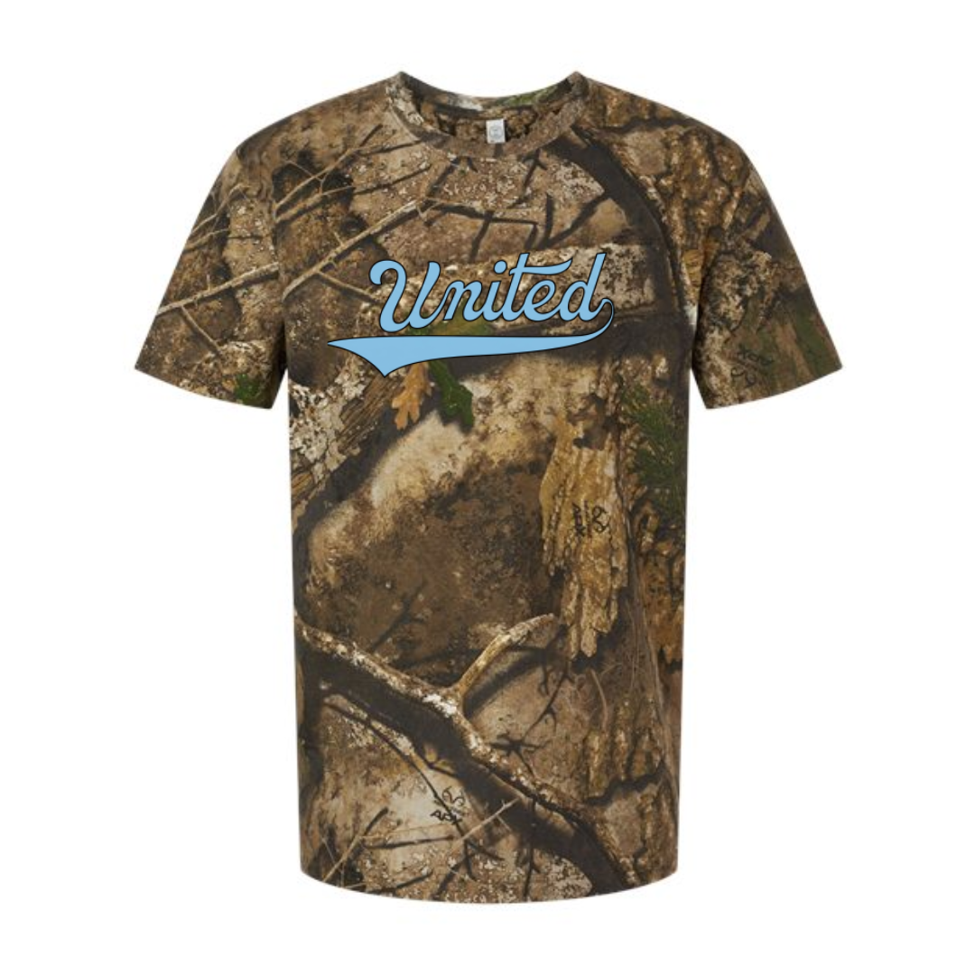 United Logo Realtree Camo T-Shirt - 850 United