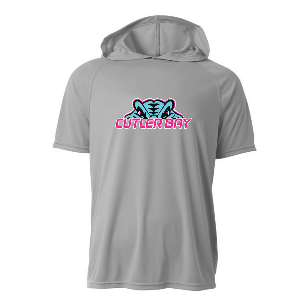 Vice Adult Short Sleeve DriFit Hoodie T-Shirt - CB Gators