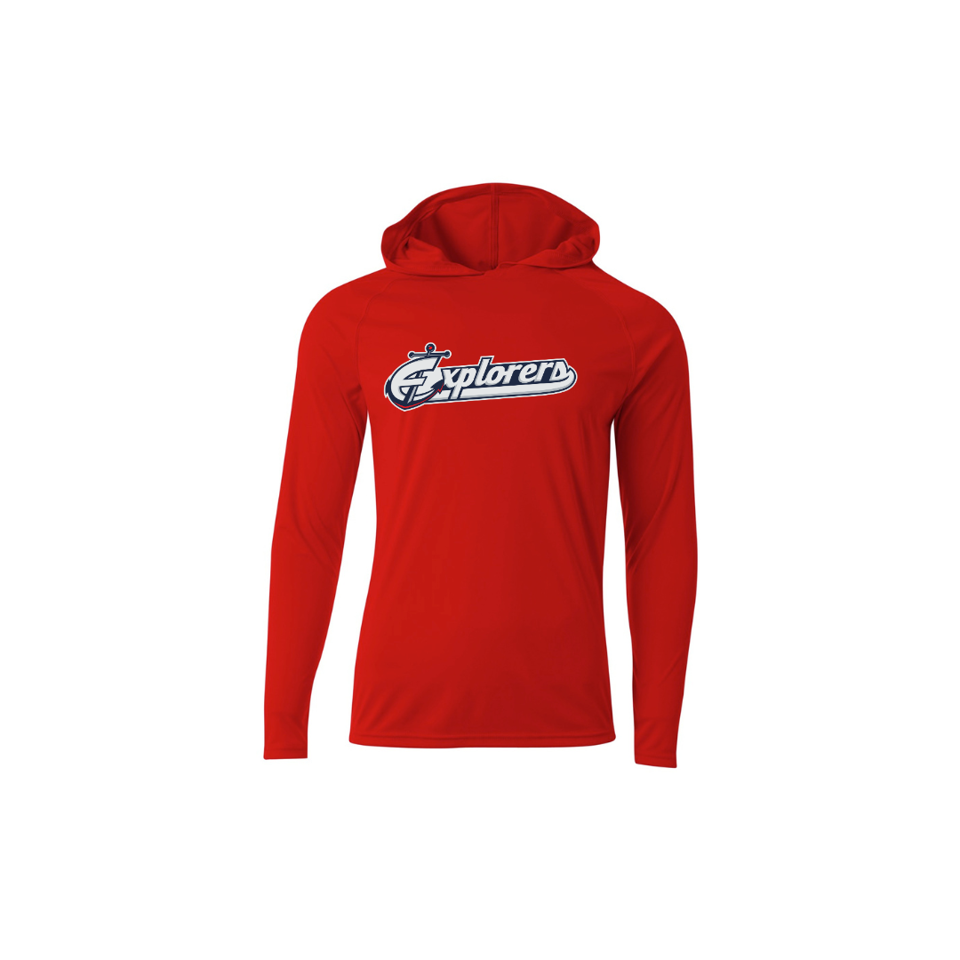 Long Sleeve Hooded Shirt - CB Explorers