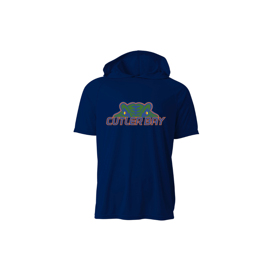 CB Gators Drifit Short Sleeve Hoodie
