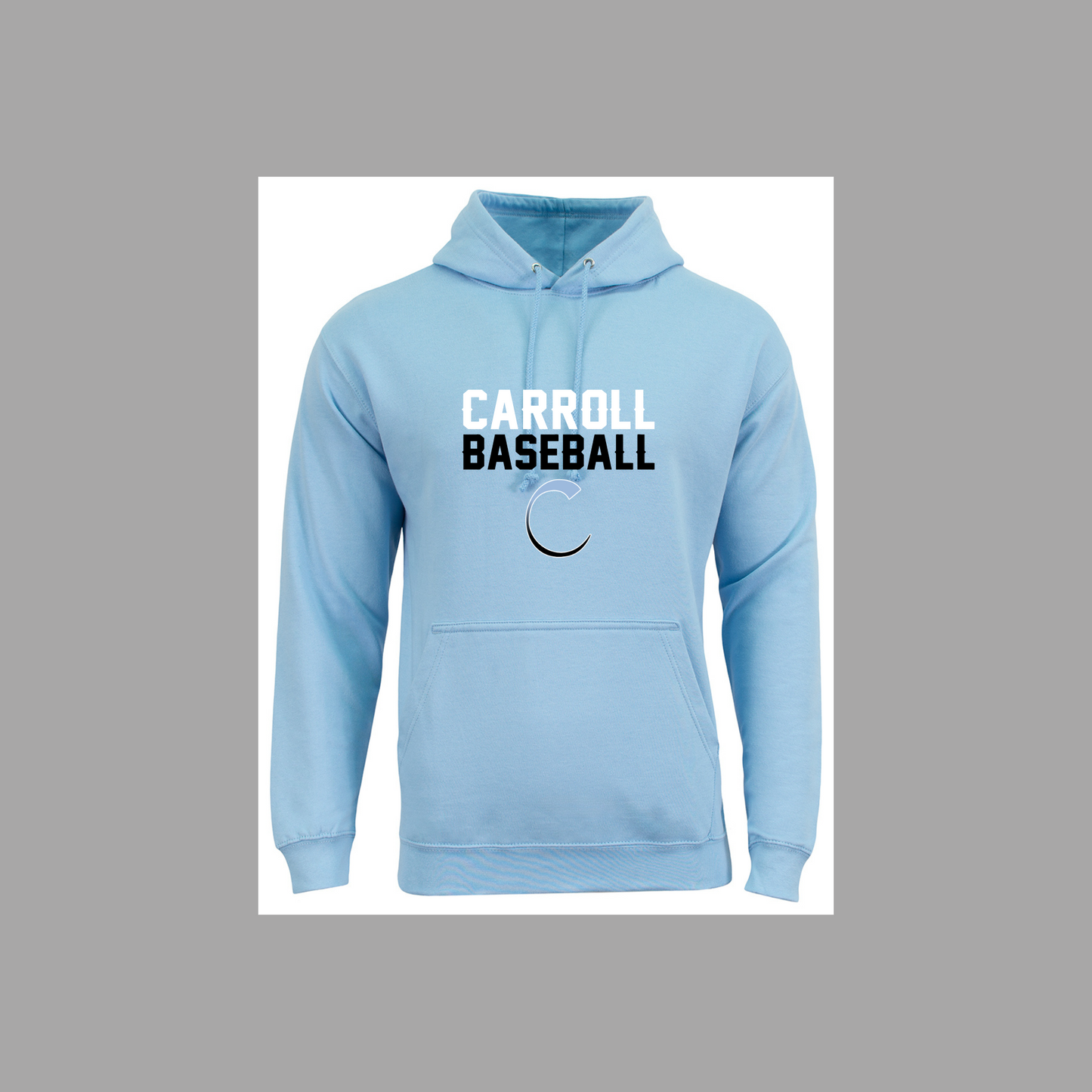 Fleece Hoodie - Carroll Baseball