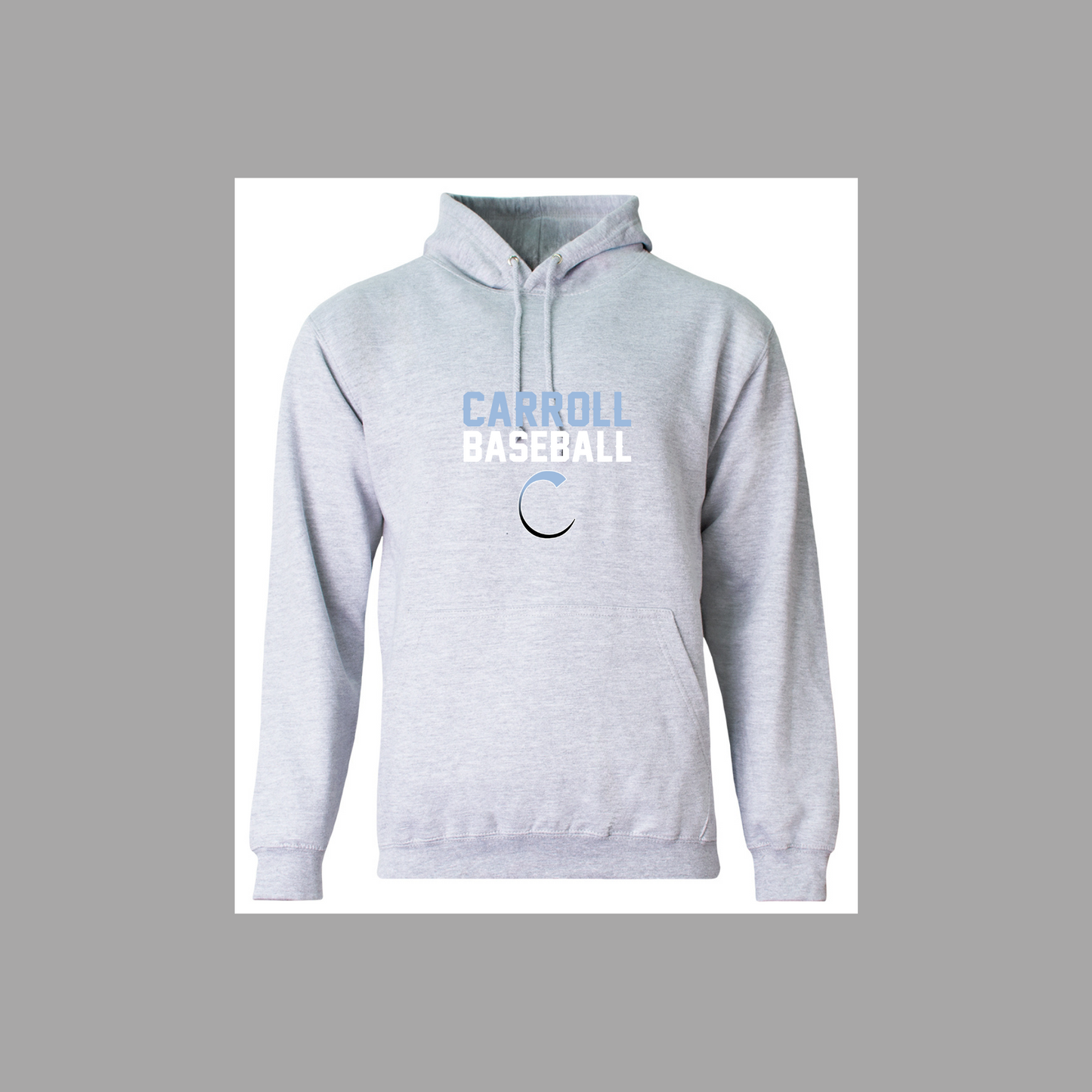 Fleece Hoodie - Carroll Baseball