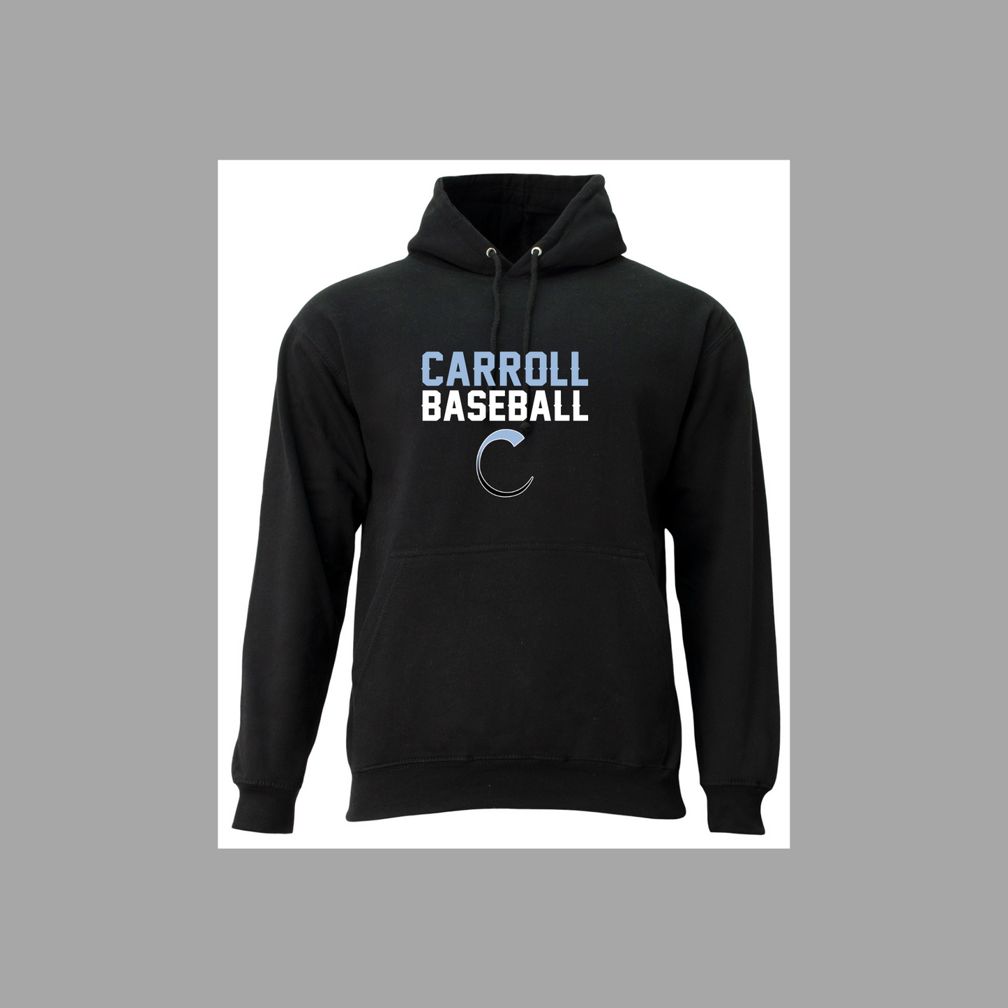 Fleece Hoodie - Carroll Baseball