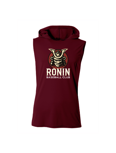 Ronin Baseball Dri Fit Sleeveless Hoodie