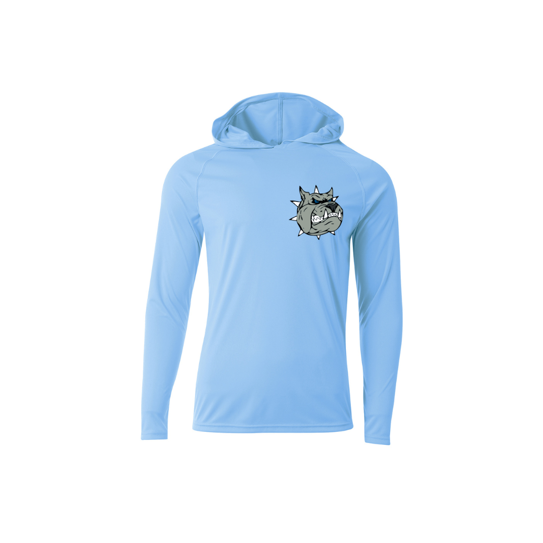 Long Sleeve Hooded Dri Fit Shirt - PV Sea Dogs