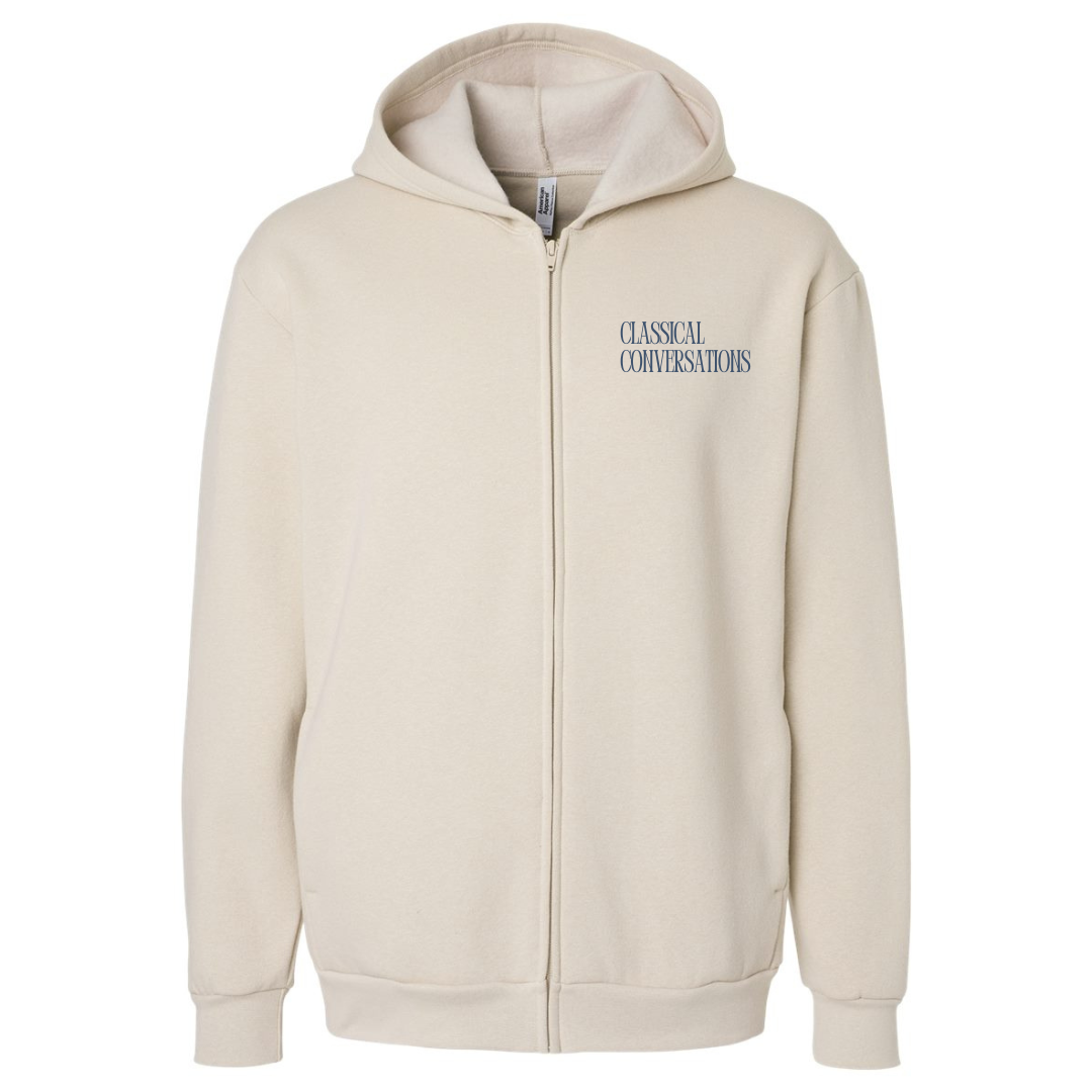 Zip up Hooded Sweatshirt Unisex