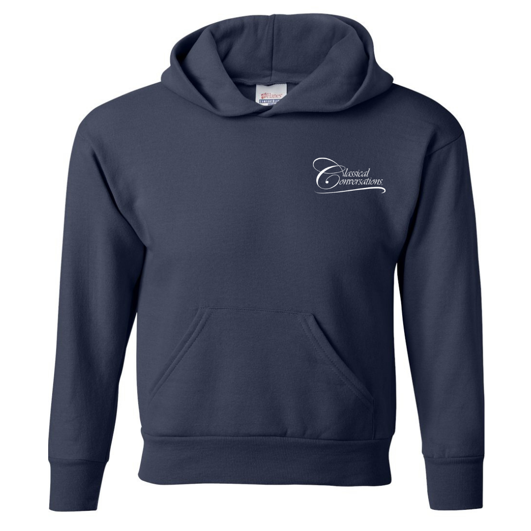 Embroidered Hooded Sweatshirt Unisex