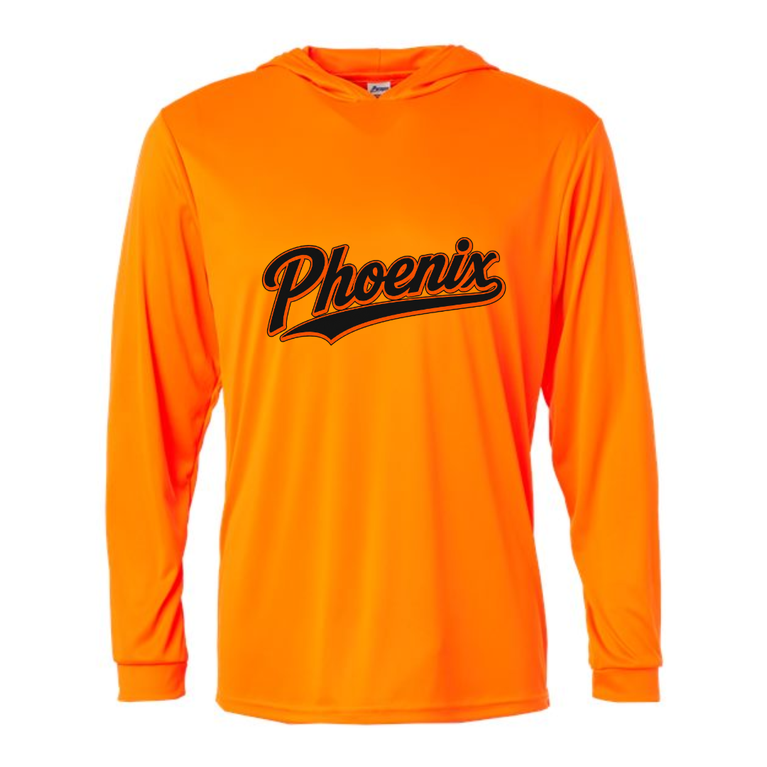 DriFit Long Sleeve Hoodies - Phoenix Rise Miami