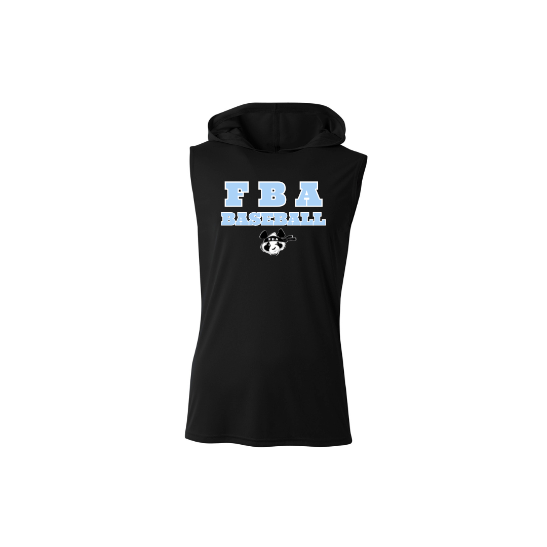FBA Baseball Dri fit Sleeveless Hoodie