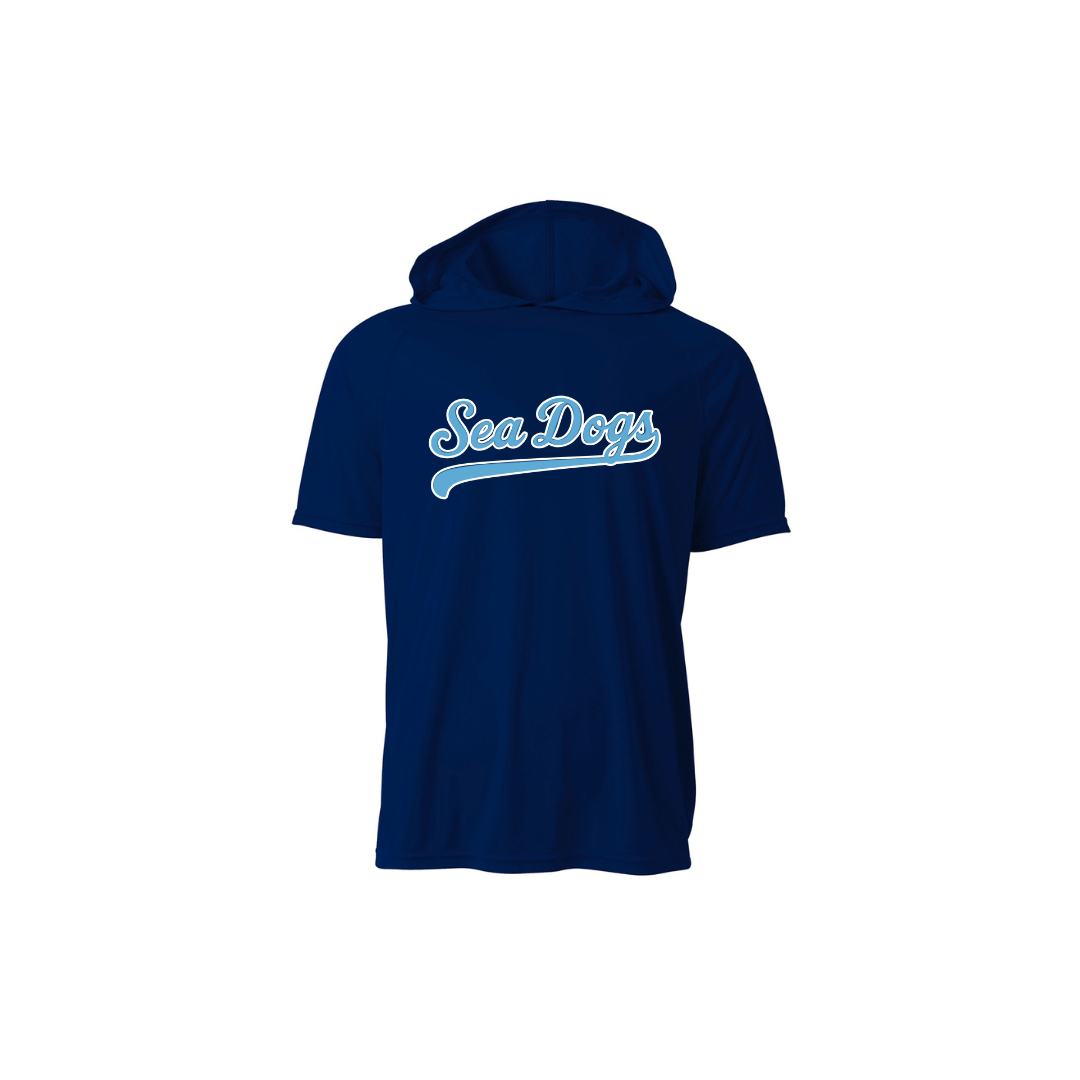 Short Sleeve Hooded Dri Fit Shirt - PV Sea Dogs