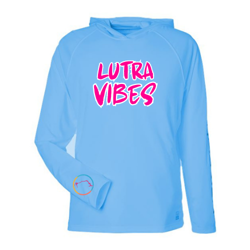 Lutra Vibes Premium (HUK) Performance Long Sleeve Hooded Shirt
