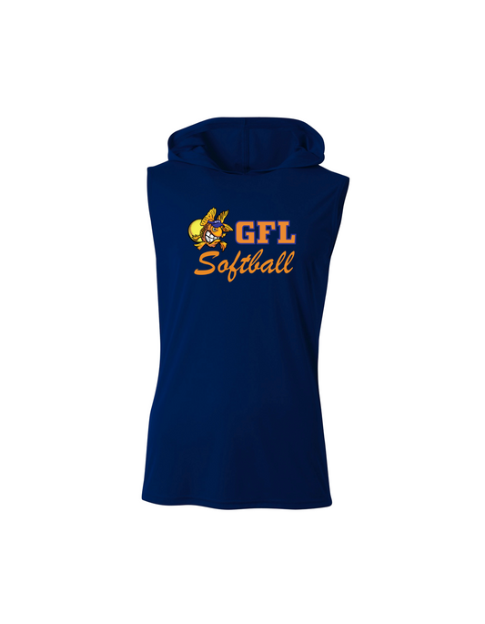 GFL Softball Drifit Sleeveless Hoodie