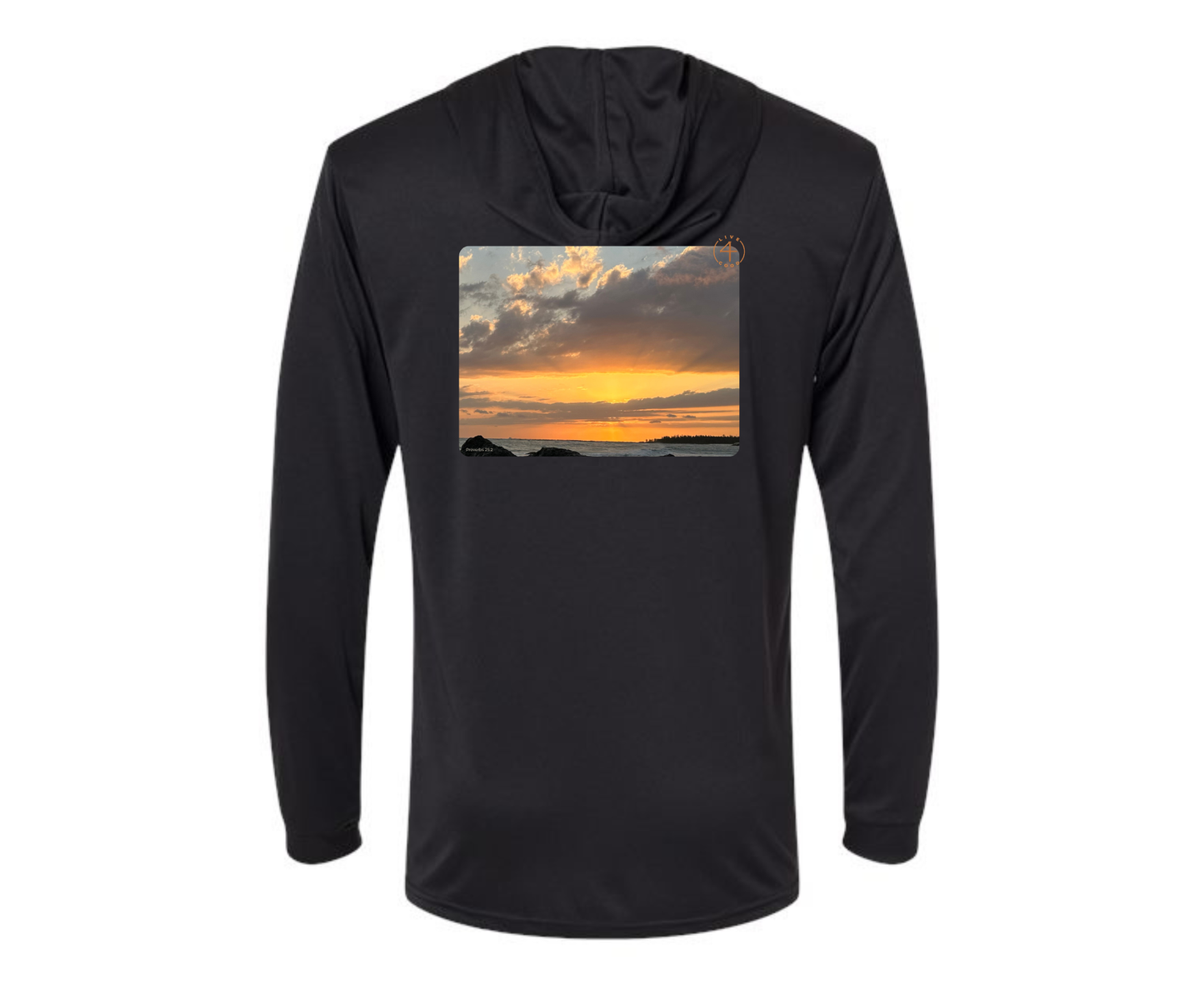 InVerse Proverbs 25:2 SEARCH Drifit Long Sleeve Hoodie