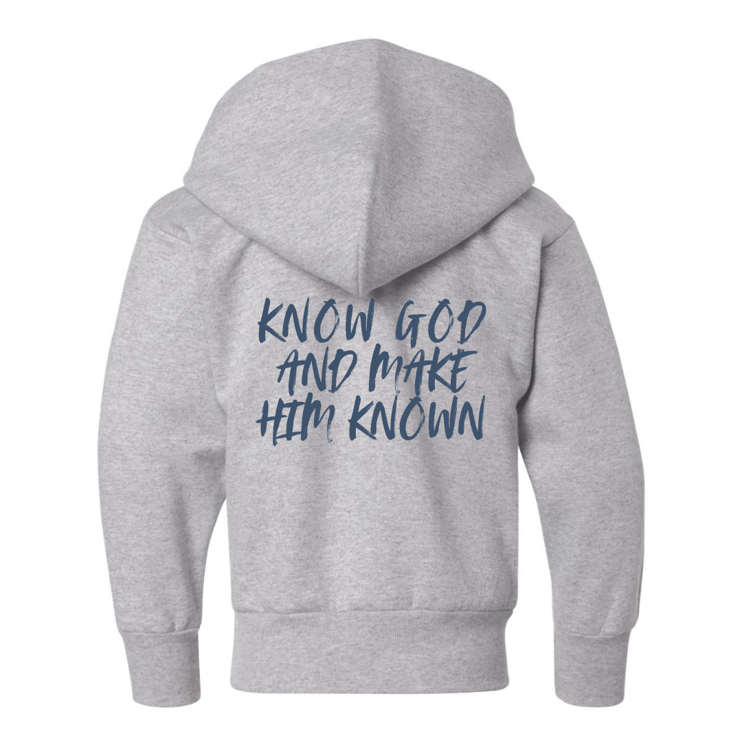 Know God Hooded Sweatshirt Youth Unisex