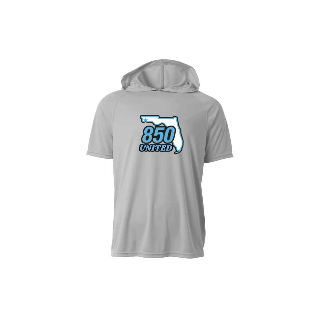 Short Sleeve Hooded Dri Fit Shirt - 850 United