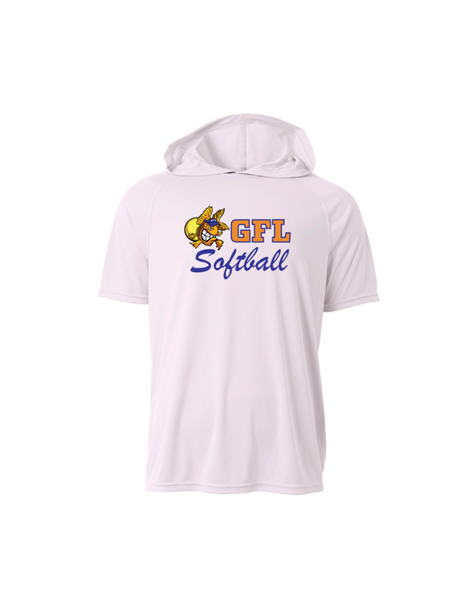 GFL Softball Drifit Short Sleeve Hoodie