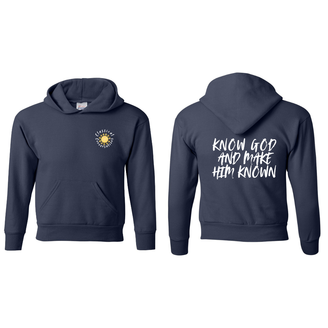 Know God Hooded Sweatshirt Unisex