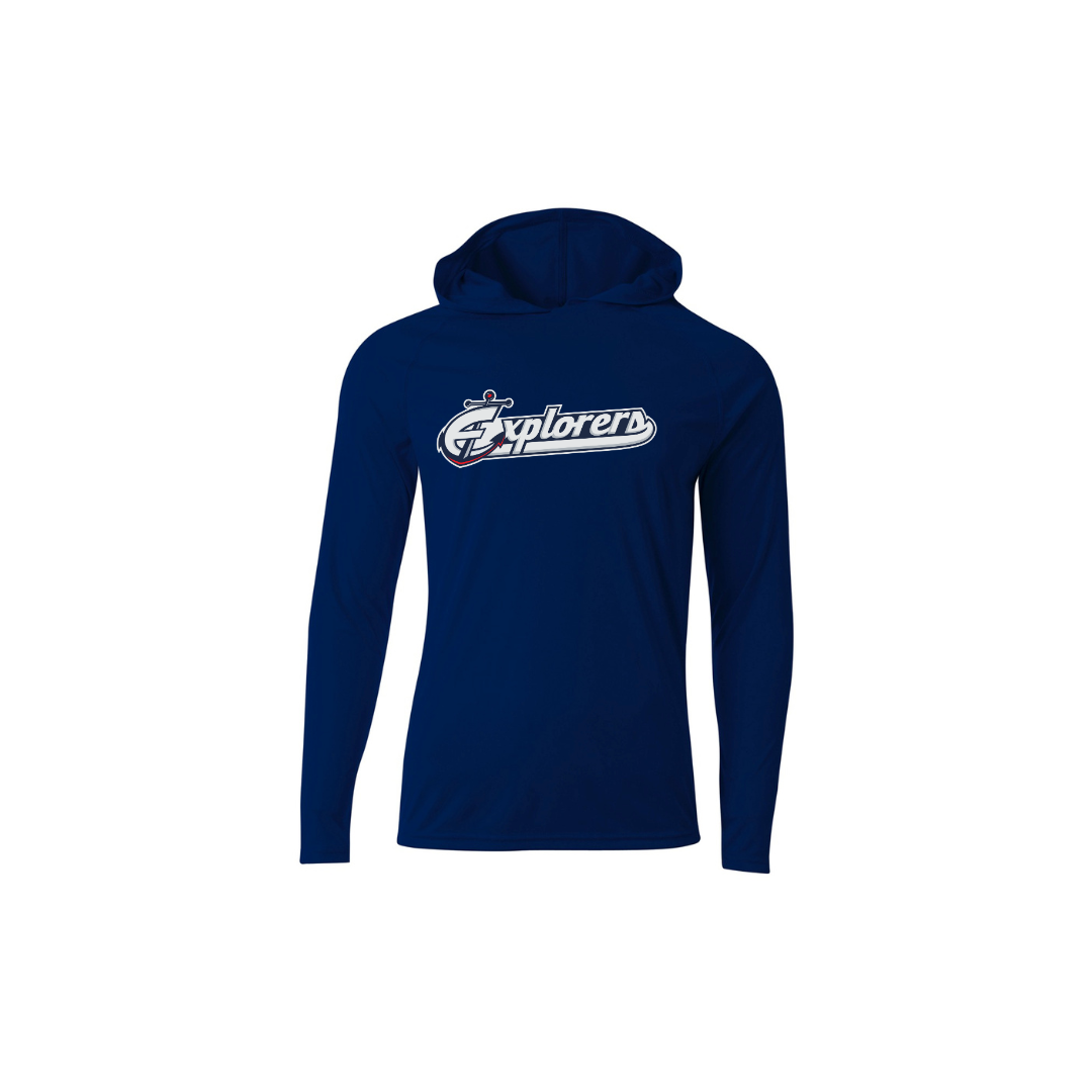 Long Sleeve Hooded Shirt - CB Explorers