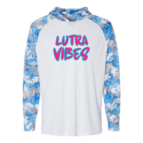 Lutra Vibes Performance Long Sleeve Hooded Shirt
