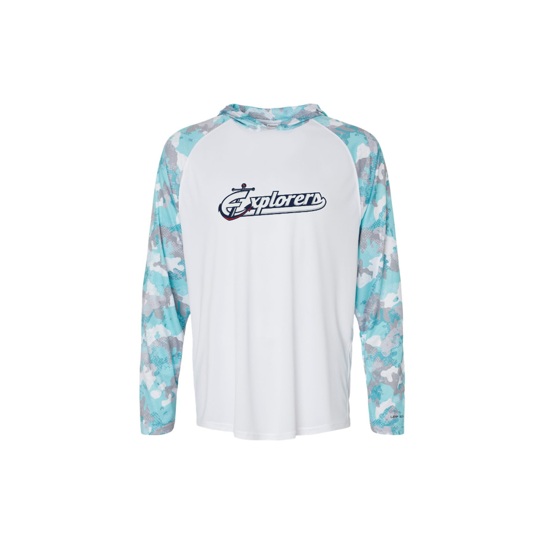 Long Sleeve Hooded Shirt - CB Explorers