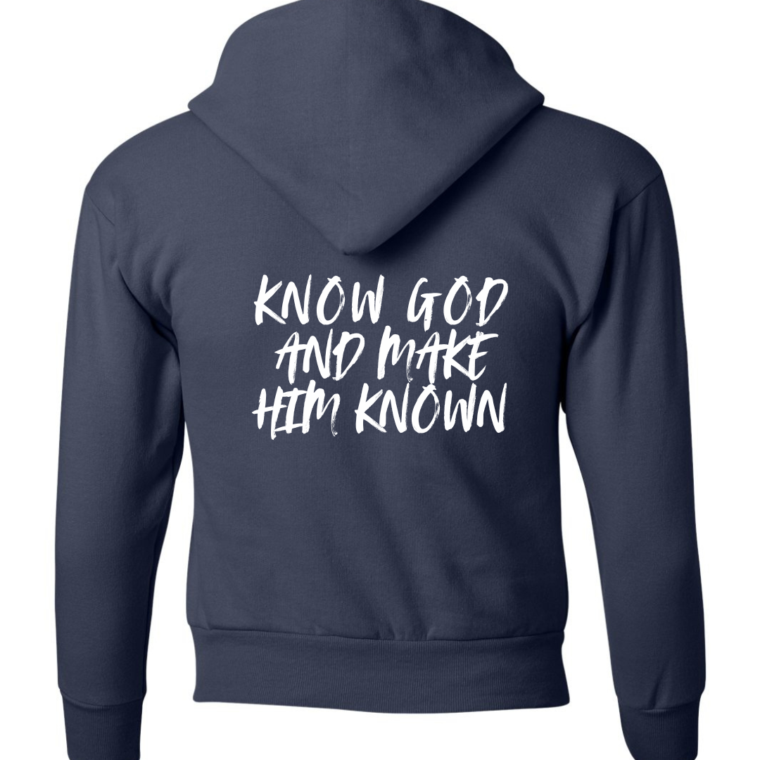 Know God Hooded Sweatshirt Unisex