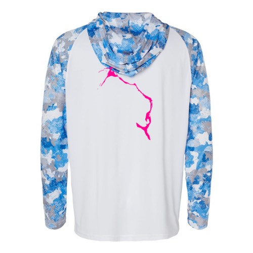Lutra Vibes Performance Long Sleeve Hooded Shirt