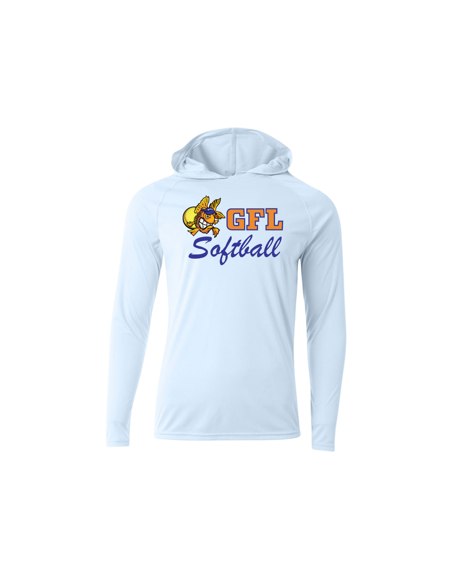 GFL Softball Drifit Long Sleeve Hoodie