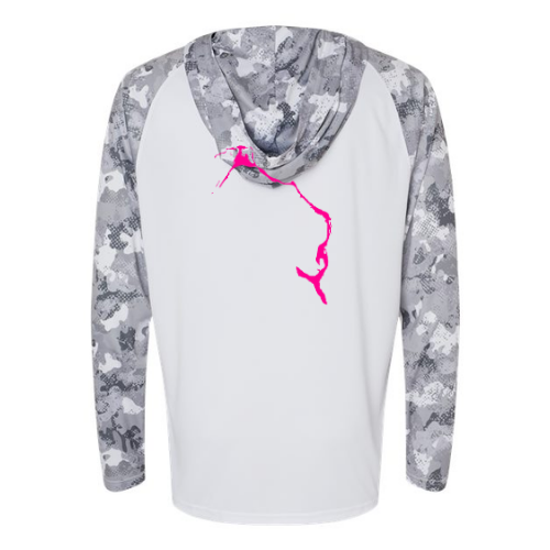 Lutra Vibes Performance Long Sleeve Hooded Shirt