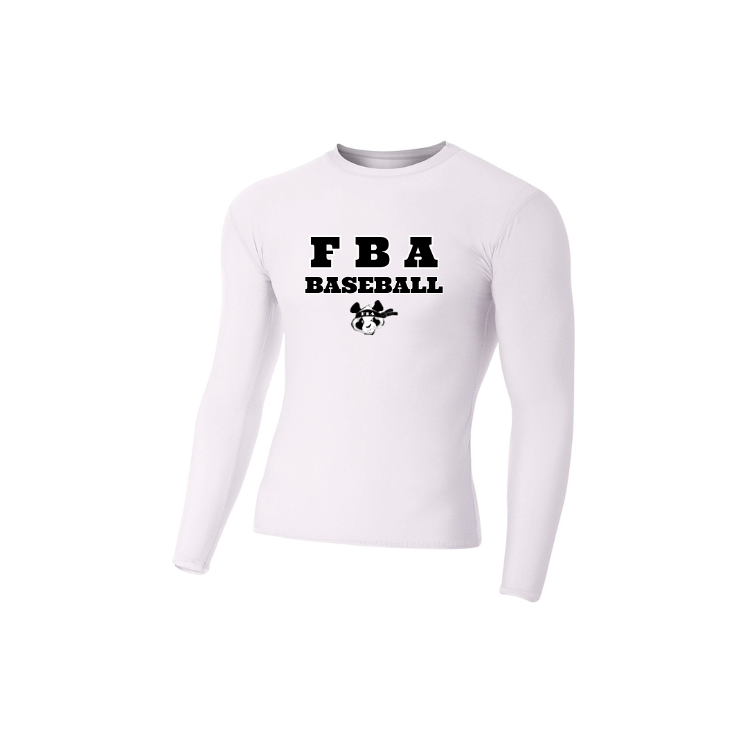 FBA Baseball Long Sleeve Compression Shirt