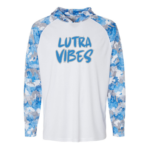 Lutra Vibes Performance Long Sleeve Hooded Shirt