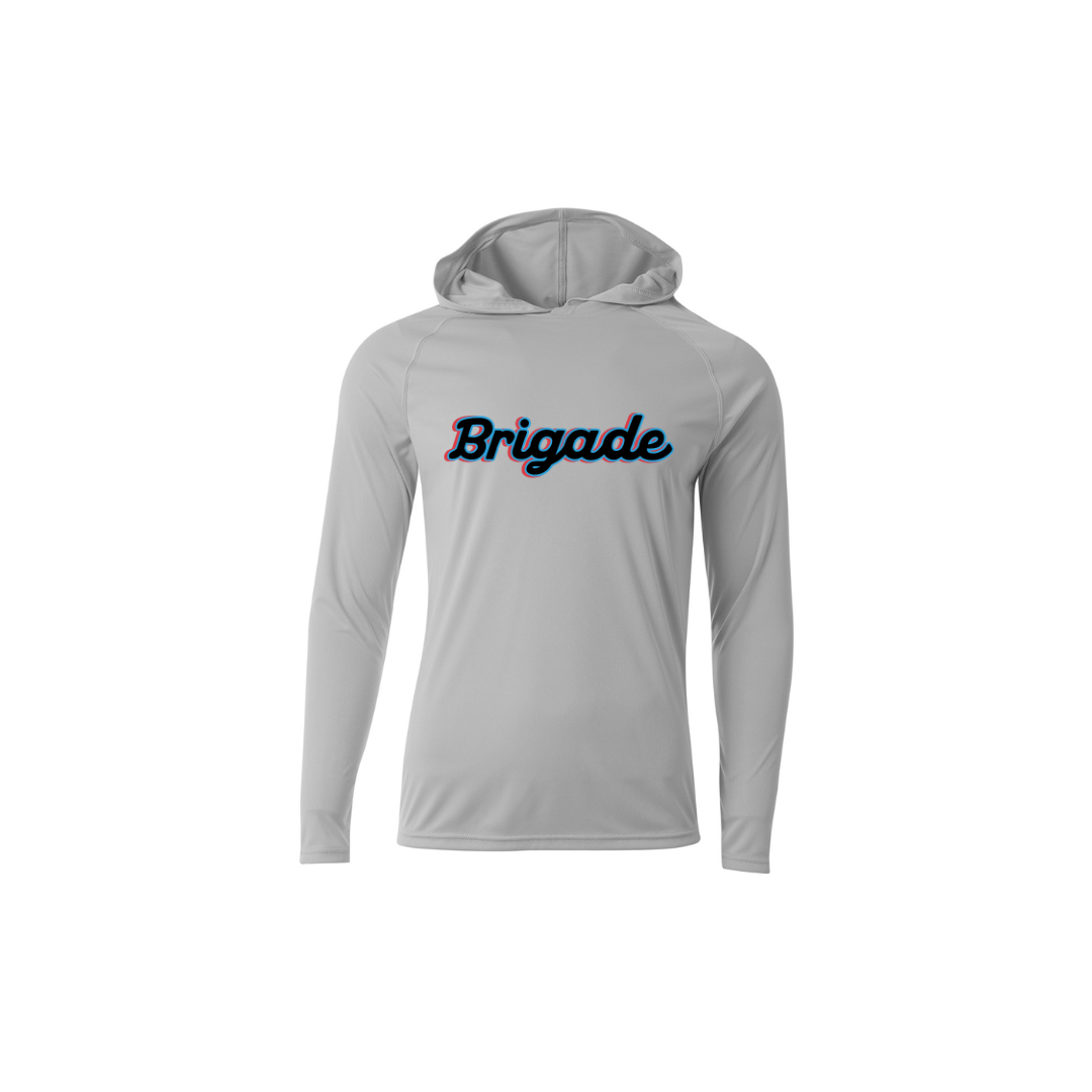 Adult Long Sleeve DriFit Hoodie T-Shirt - Bay Brigade