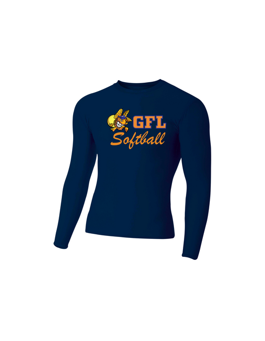 GFL Softball Long Sleeve Compression Shirt
