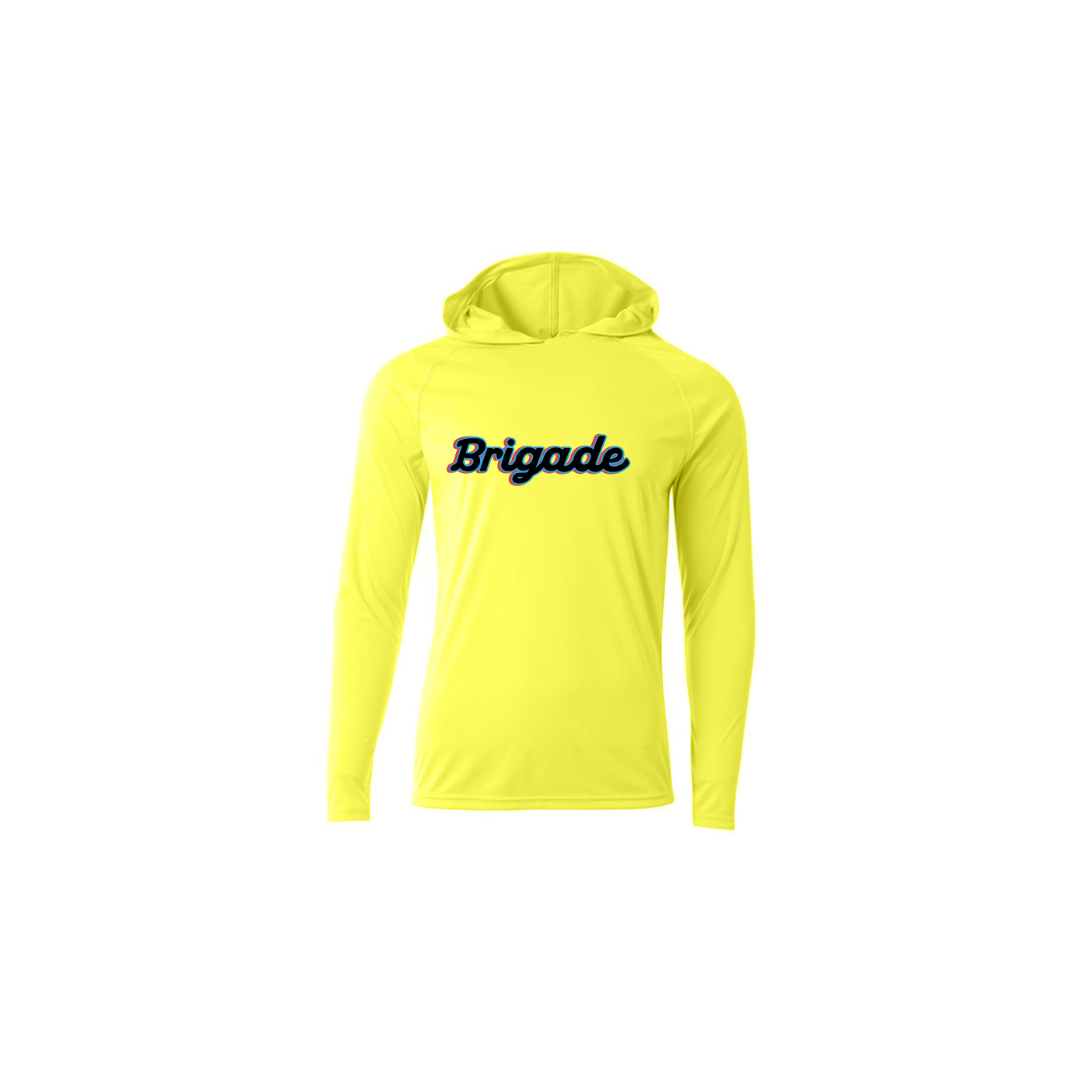 Adult Long Sleeve DriFit Hoodie T-Shirt - Bay Brigade