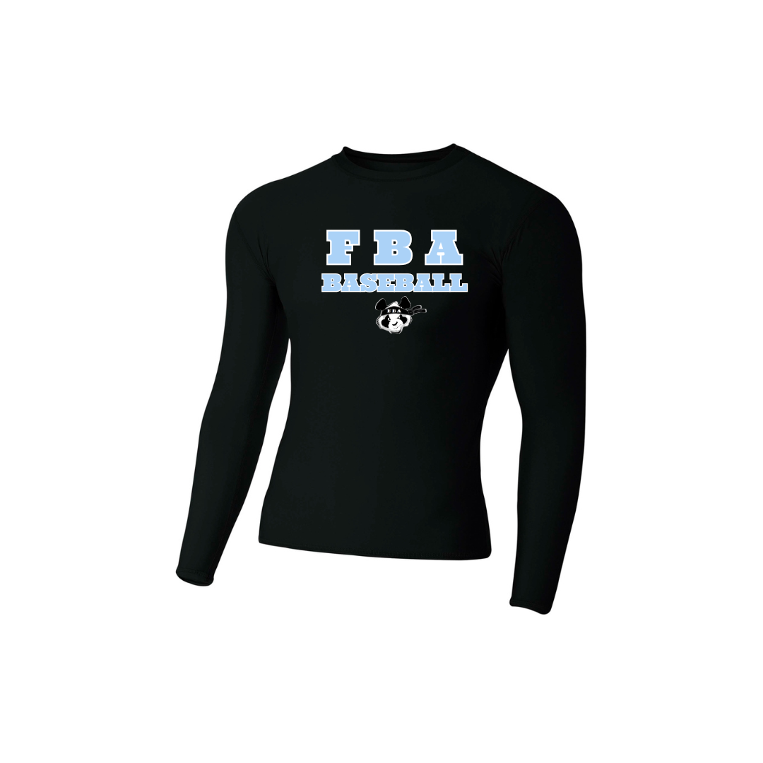 FBA Baseball Long Sleeve Compression Shirt
