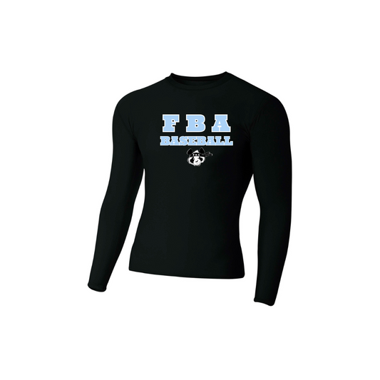 FBA Baseball Long Sleeve Compression Shirt
