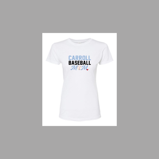 Mom Shirt - Carroll Baseball
