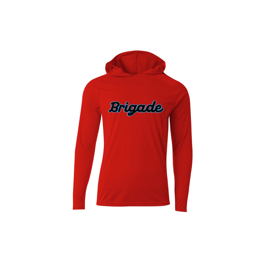 Adult Long Sleeve DriFit Hoodie T-Shirt - Bay Brigade