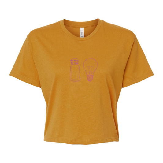Salt and Light - Matthew 5:13-14  Crop Top Shirt