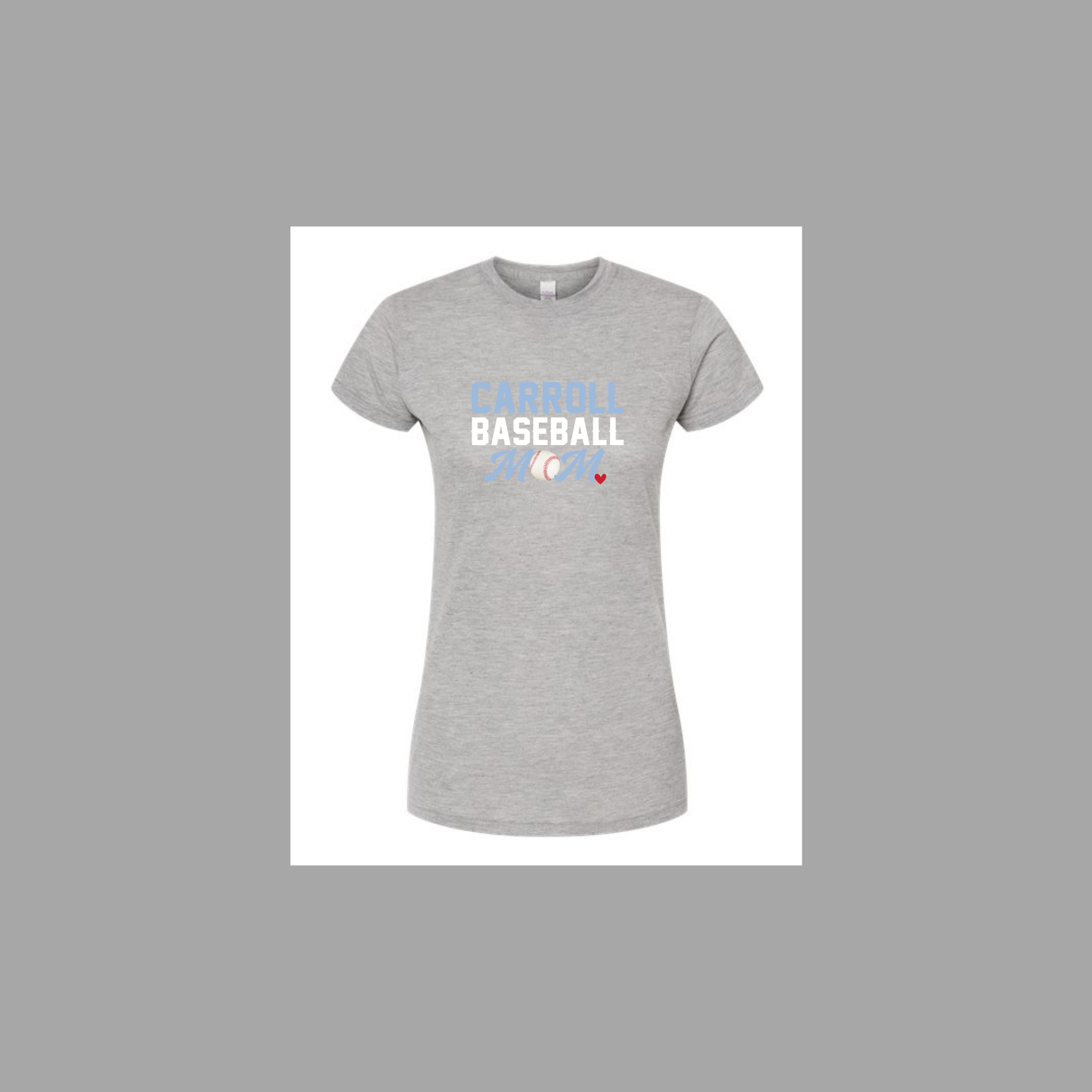 Mom Shirt - Carroll Baseball