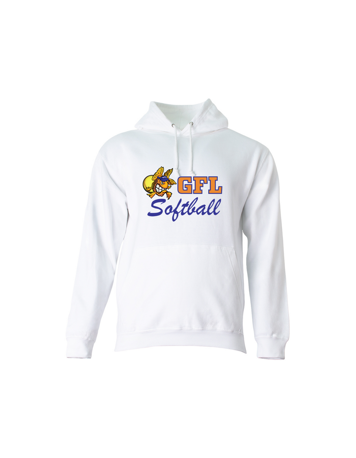 GFL Softball Long Sleeve Fleece Hoodie