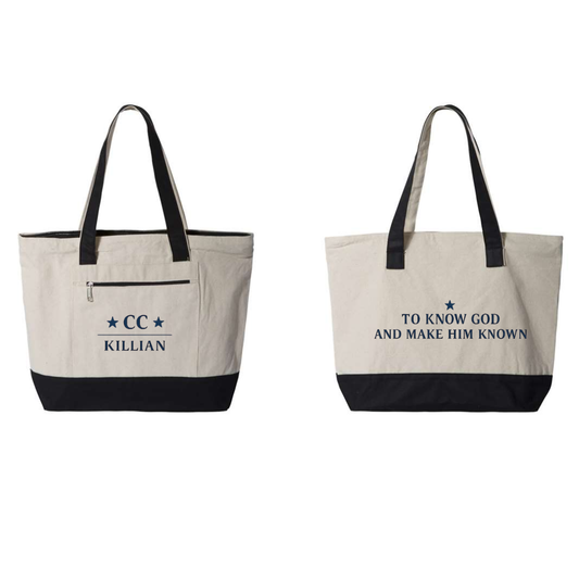 19 L Zipper Tote -  CC Killian