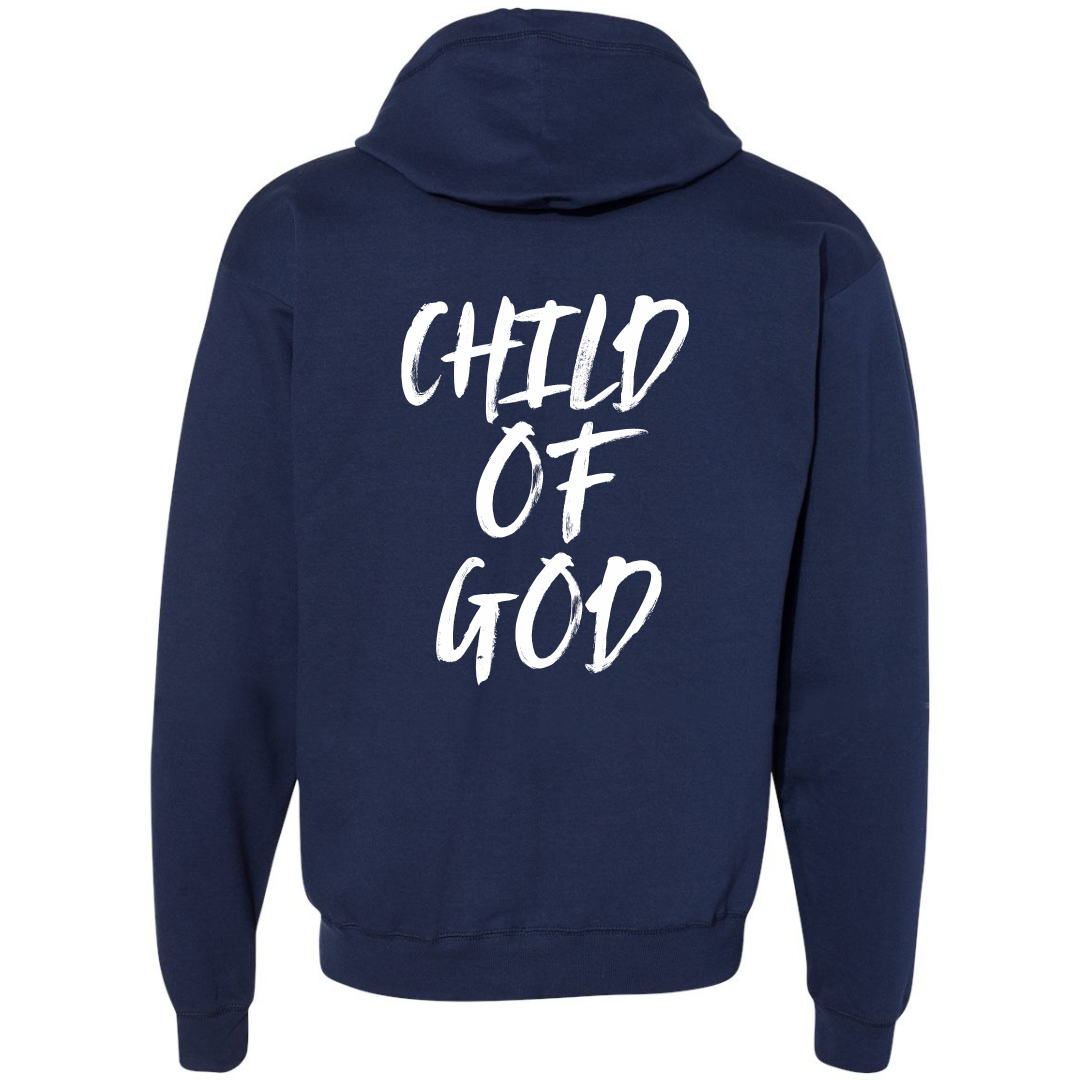 Child of God Zip Up Hooded Sweatshirt Unisex