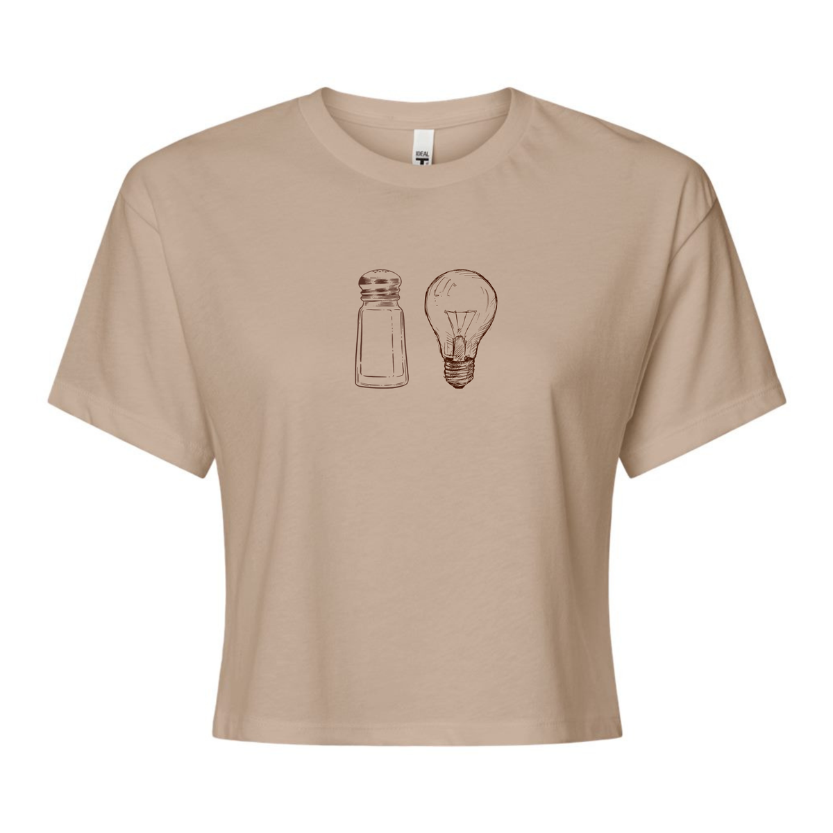Salt and Light - Matthew 5:13-14  Crop Top Shirt