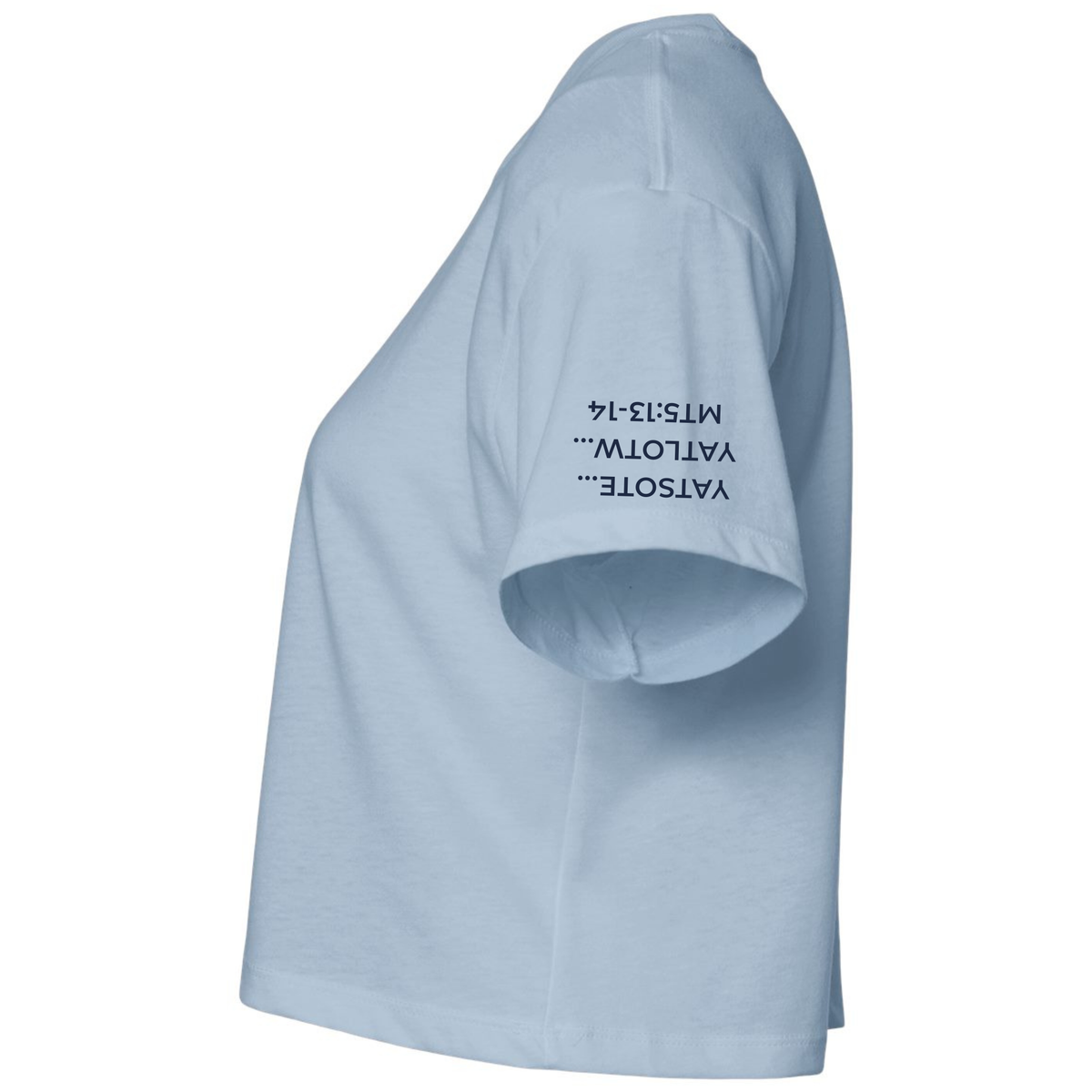 Salt and Light - Matthew 5:13-14  Crop Top Shirt