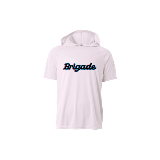 Adult Short Sleeve DriFit Hoodie T-Shirt - Bay Brigade