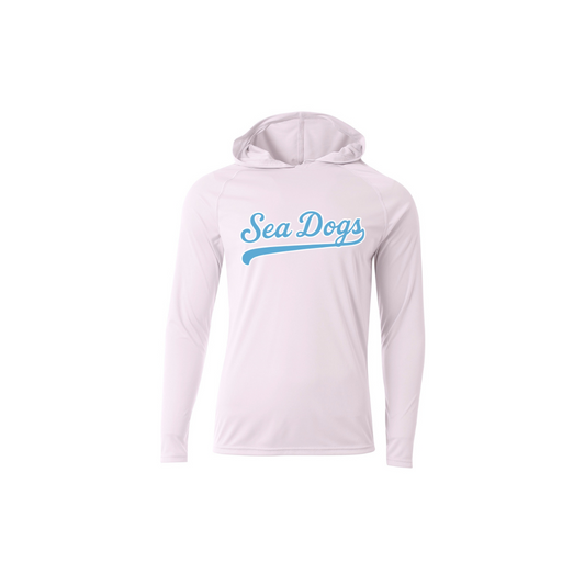 Long Sleeve Hooded Dri Fit Shirt - PV Sea Dogs