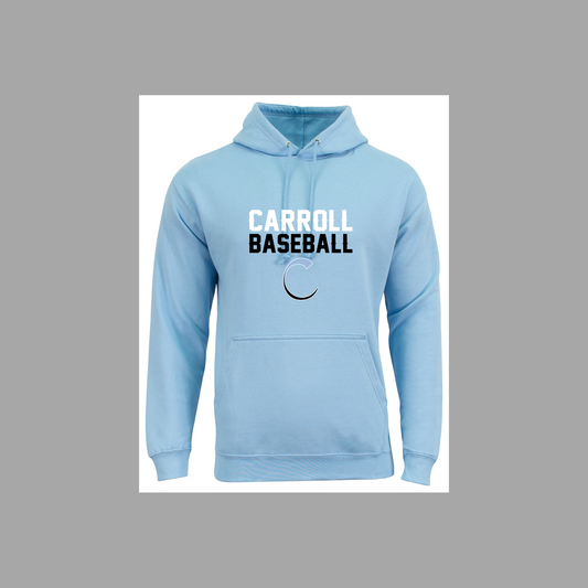 Fleece Hoodie - Carroll Baseball