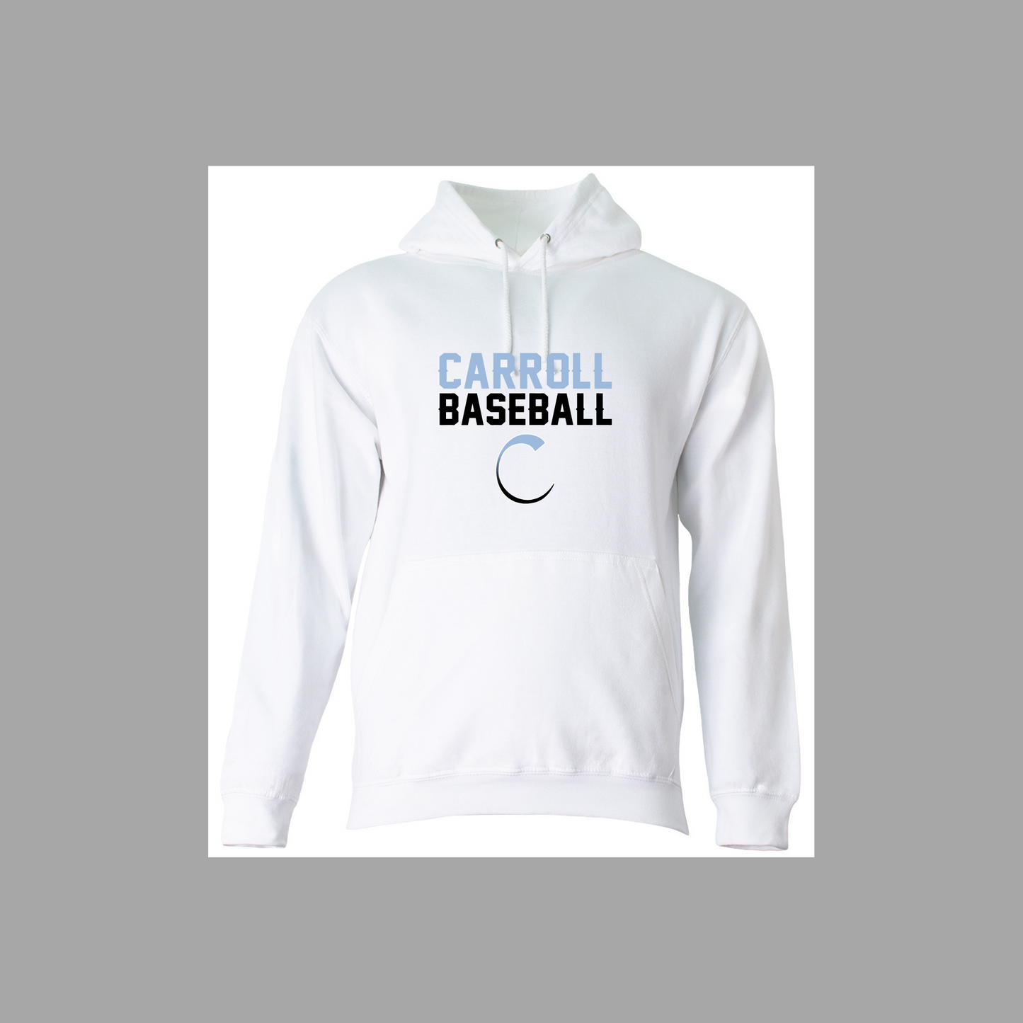 Fleece Hoodie - Carroll Baseball